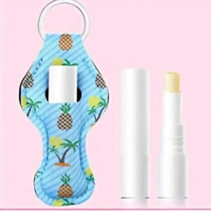 Chapstick/Lipstick Holder Keychain